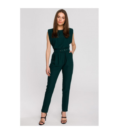 S259 Jumpsuit with shoulder...