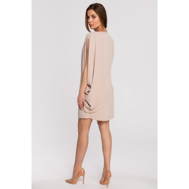 S262 Layered dress - beige