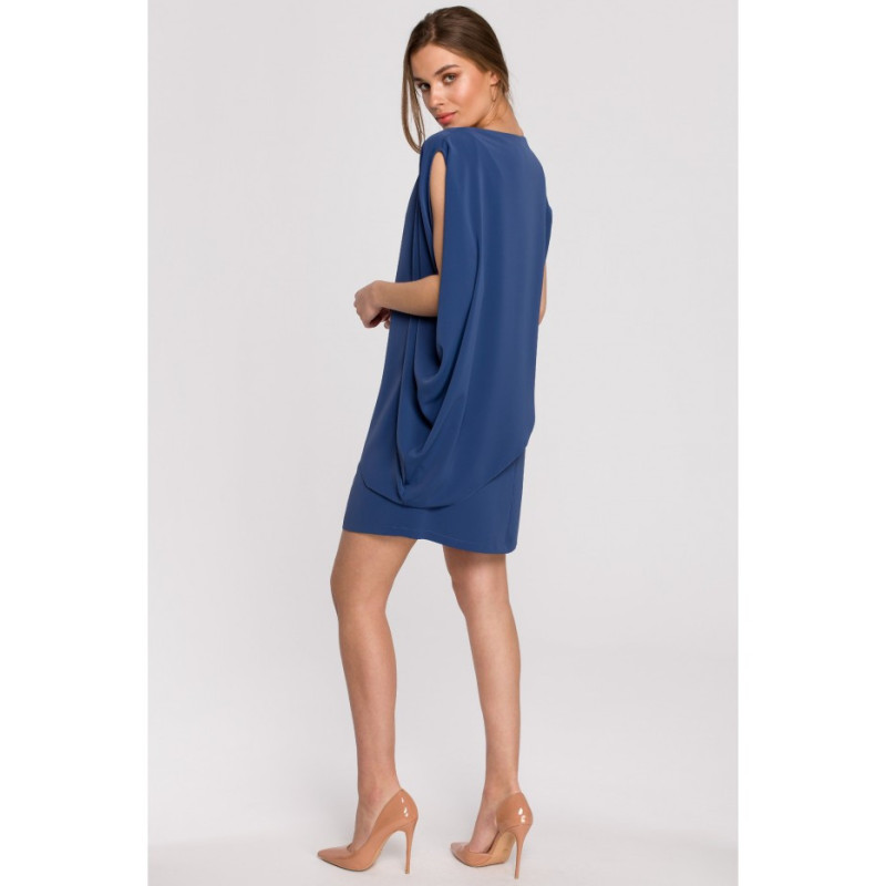 S262 Layered dress - blue