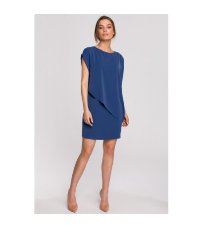 S262 Layered dress - blue