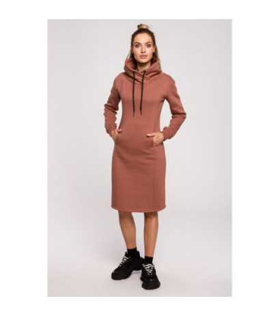 M619 High collar dress -...