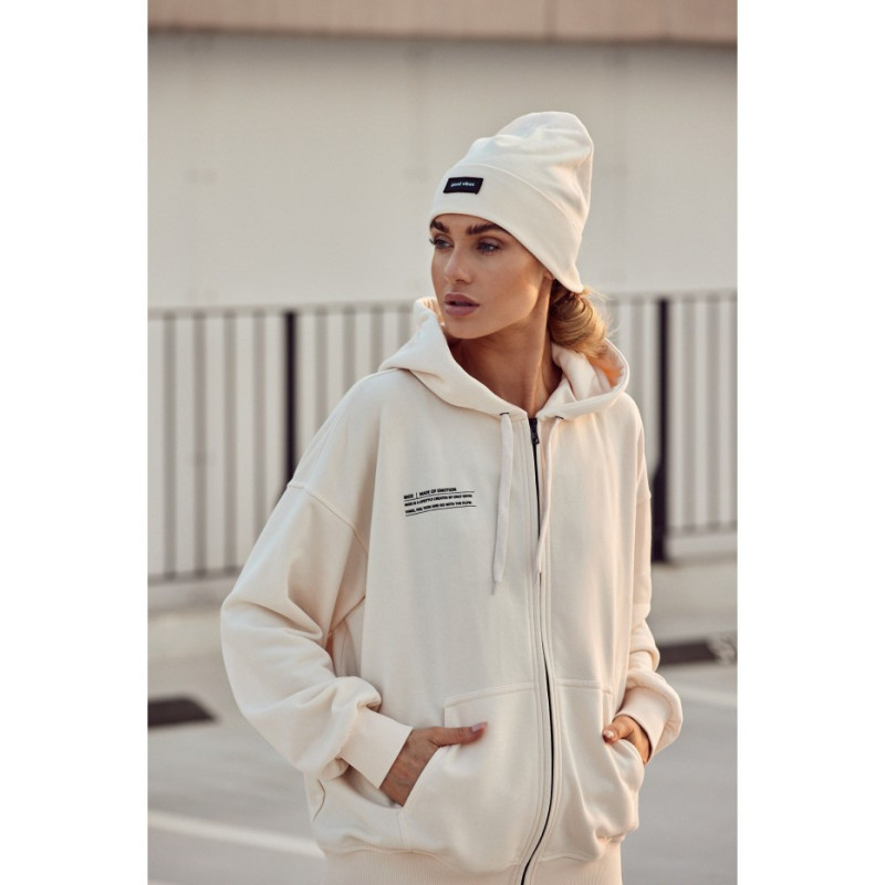 M624 Beanie hat - cream