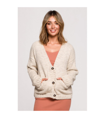 BK074 Button-down cardigan...