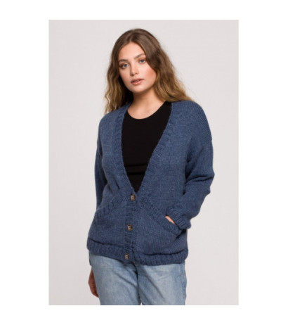 BK074 Button-down cardigan...