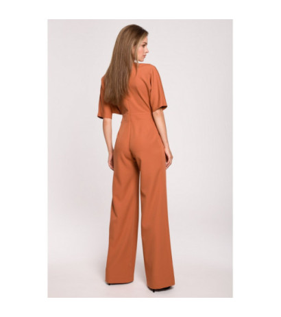 S285 Wide-legged jumpsuit - oreo