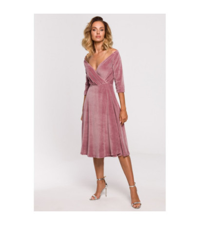 M645 Velour dress with...