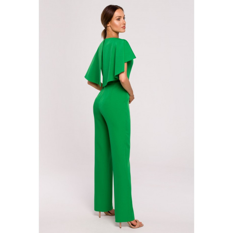 M670 Overalls with cape - luscious green