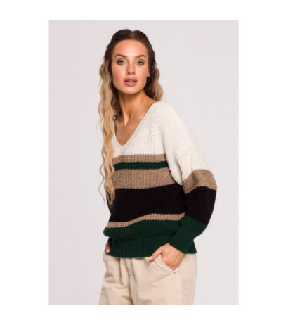 M686 Striped sweater - model 1