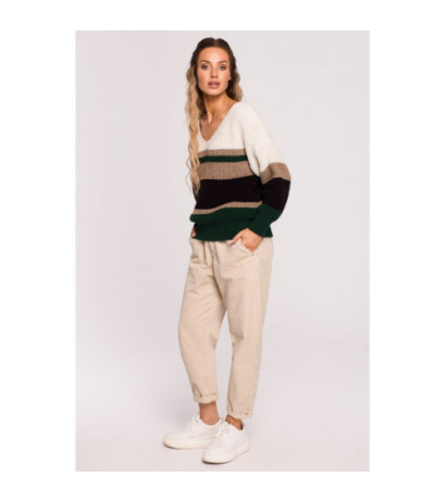 M686 Striped sweater - model 1