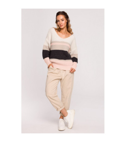 M686 Striped sweater - model 2