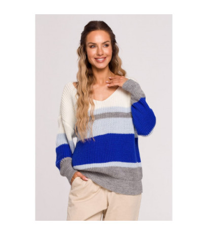 M686 Striped Sweater - model 3