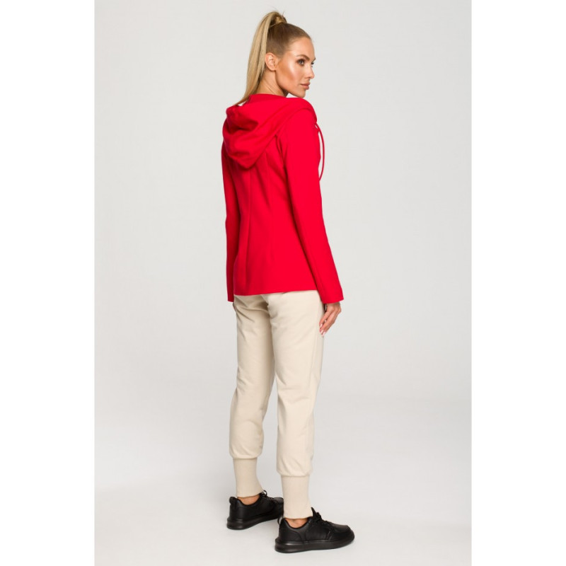 M691 Jacket with hood and trousers - red