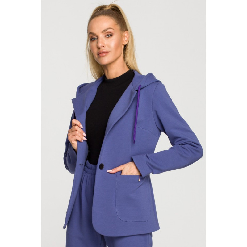 M691 Jacket with hood and trousers - indigo