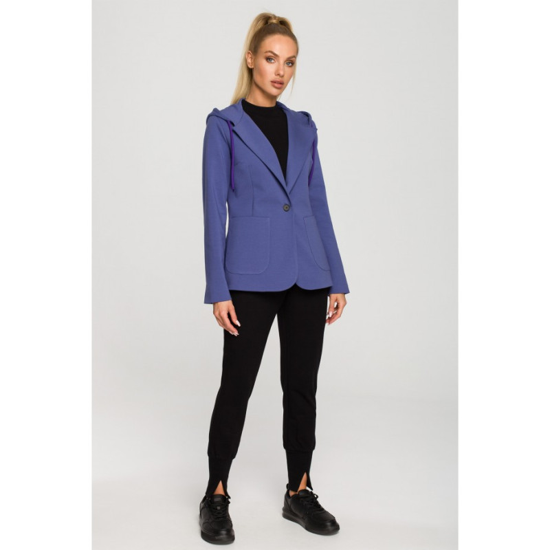 M691 Jacket with hood and trousers - indigo