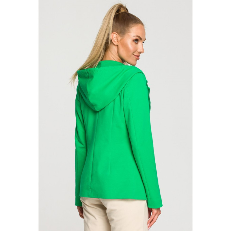 M691 Jacket with hood and trousers - luscious green