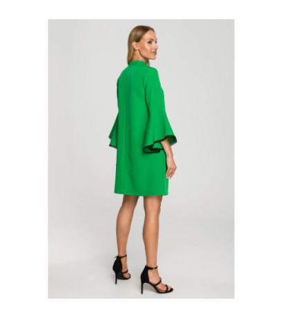 M698 A-line cut dress - juicy green