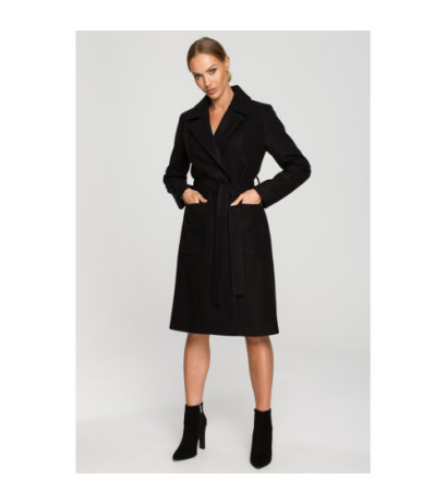 M708 Classic cut coat with...