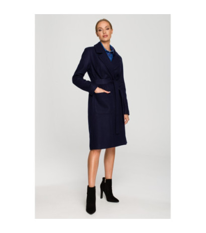 M708 Classic cut coat with...