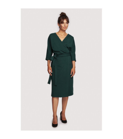 B241 Envelope dress with...