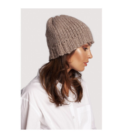 BK100 Cap with ribbed brim - beige