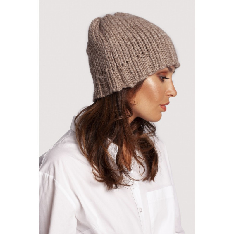 BK100 Cap with ribbed brim - beige