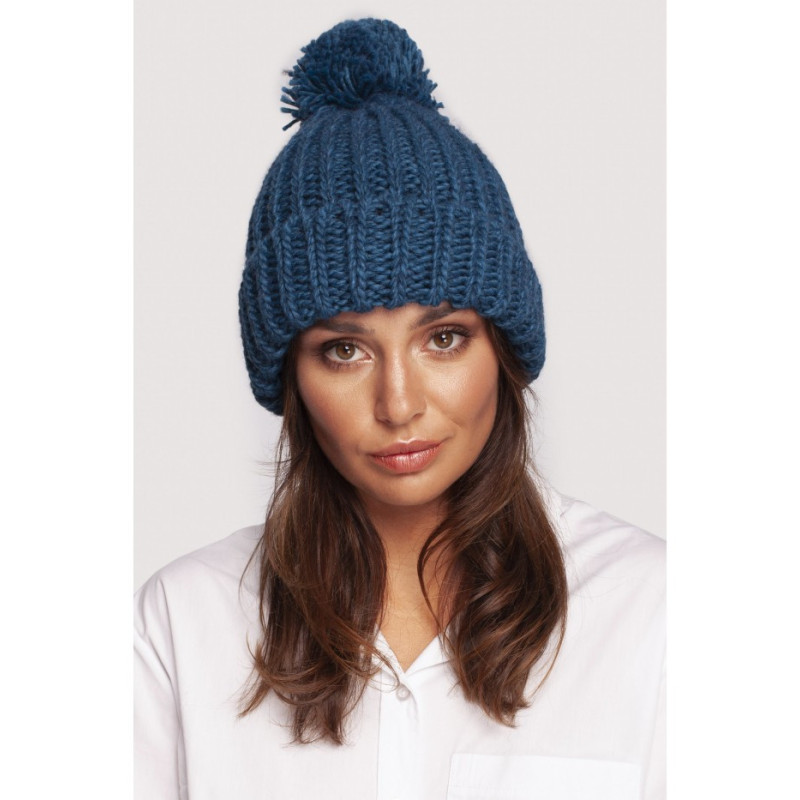 BK101 Cap with pom-pom - nautical