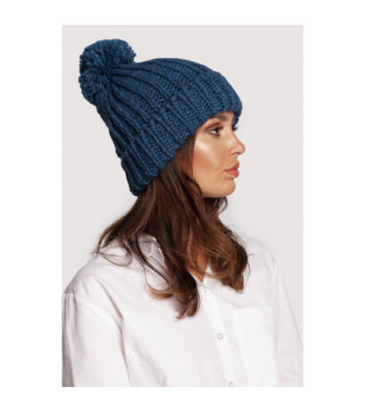 BK101 Cap with pom-pom - nautical