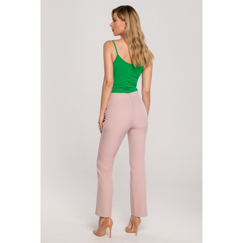 K142 Cropped pants - dirty pink