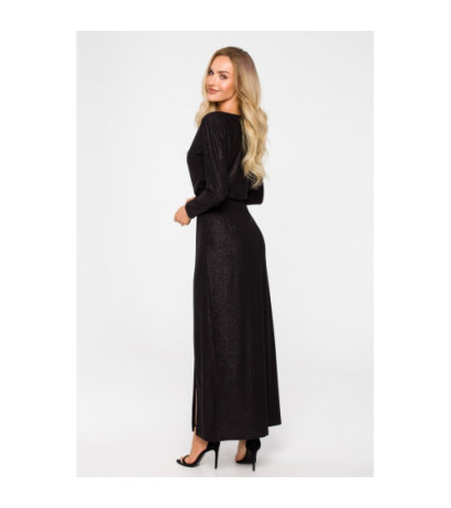 M719 Long-sleeved dress - black