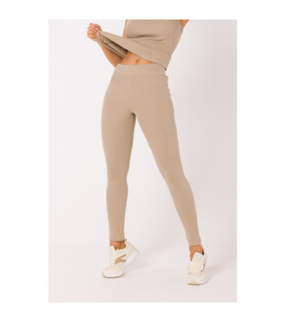 M734 Ribbed knit leggings -...