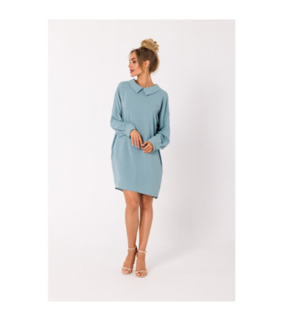 M740 Chain shirt dress - agave