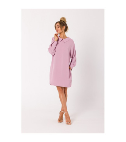 M740 Chain shirt dress - dirty pink