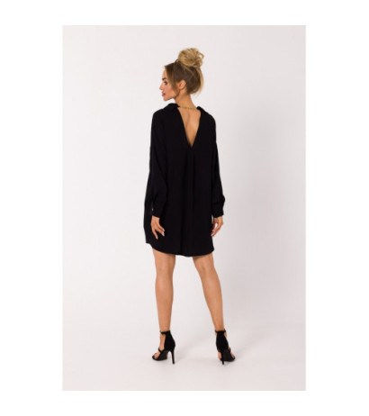 M740 Chain shirt dress - black