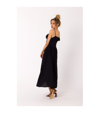 M743 Thin Strap Dress - black