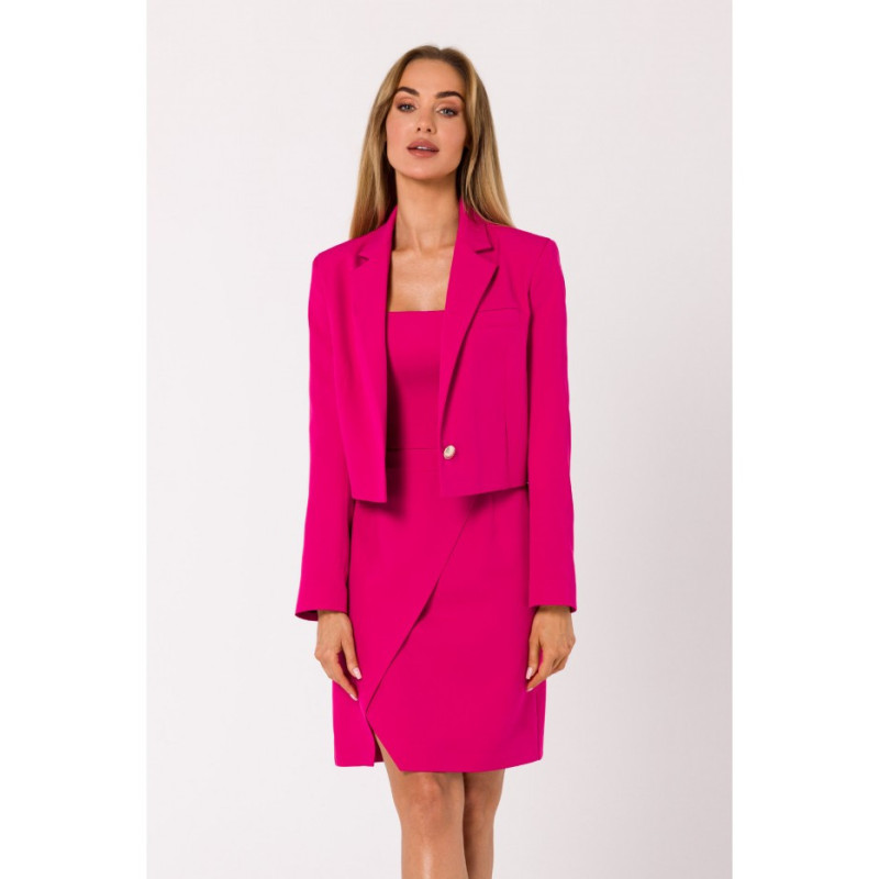 M745 Short jacket - fuchsia