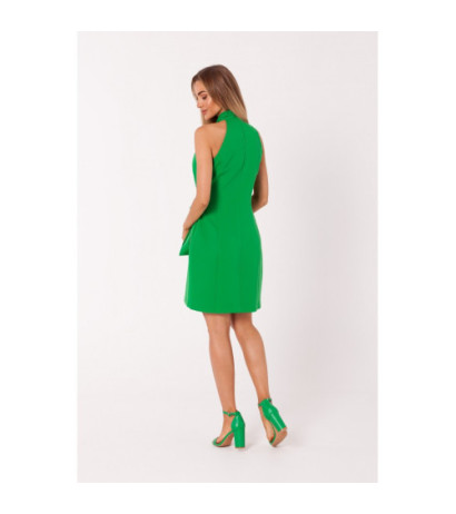 M747 Sleeveless jacket dress - luscious green