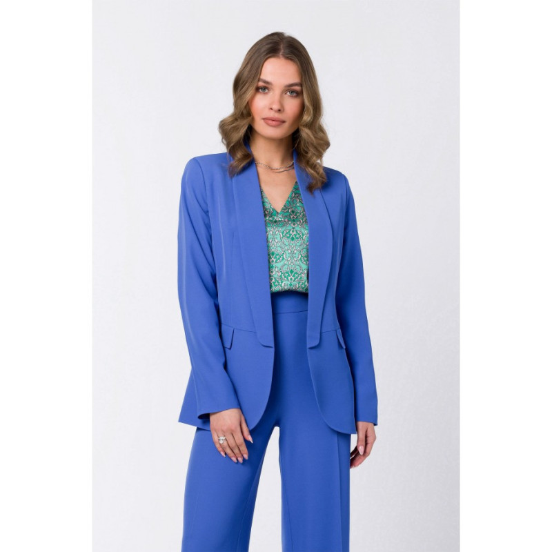 S330 Unbuttoned jacket - blue