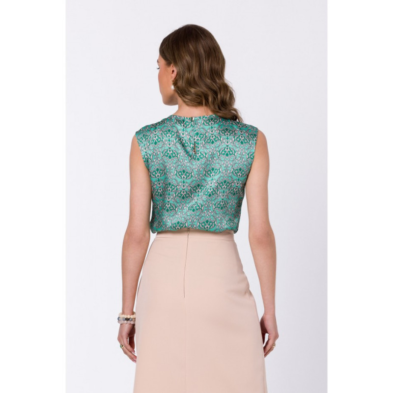 S332 Sleeveless blouse - model 1