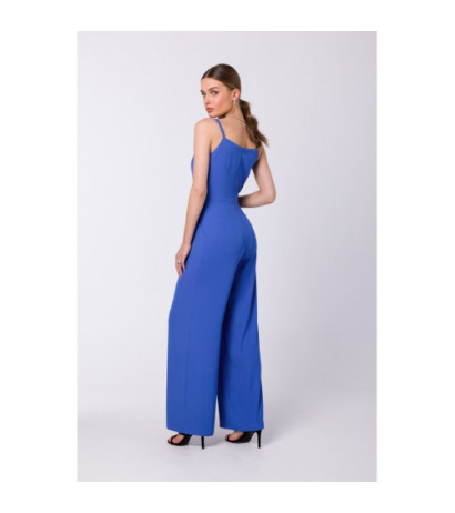 S333 Thin-strapped jumpsuit - blue