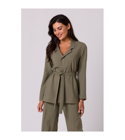 B253 Tiered jacket - olive...