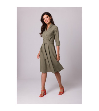 B255 Envelope dress with...