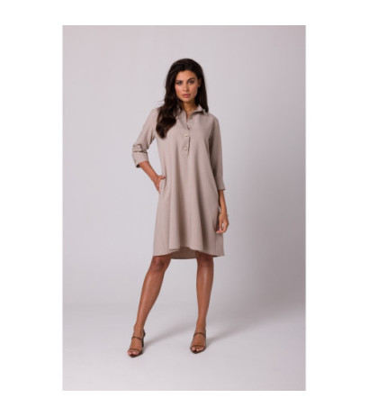 B257 Shirt dress with...