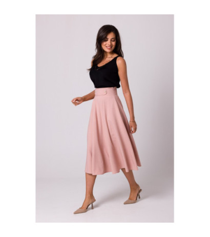 B265 High-waisted skirt - pink