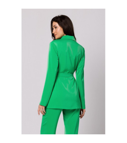 K161 Tie waist jacket - juicy green