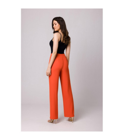 K162 High-waisted pants - coral