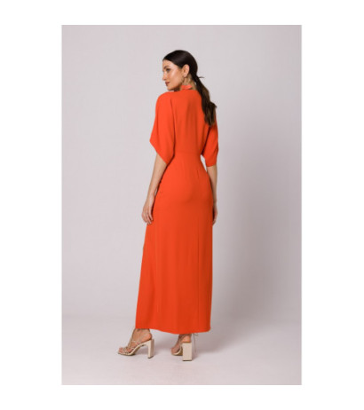 K163 Maxi dress - coral