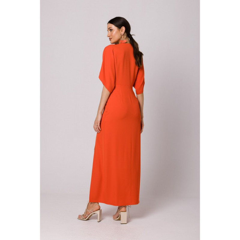 K163 Maxi dress - coral