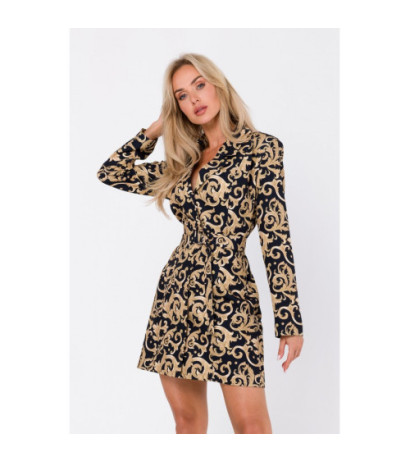 M750 Printed jacket dress - model 1