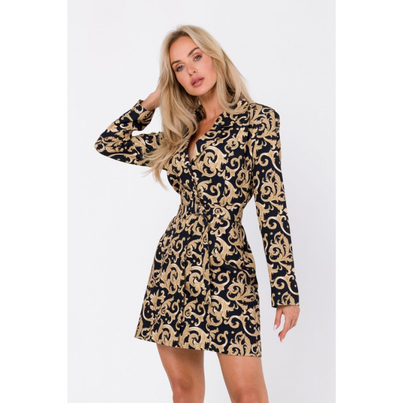 M750 Printed jacket dress - model 1