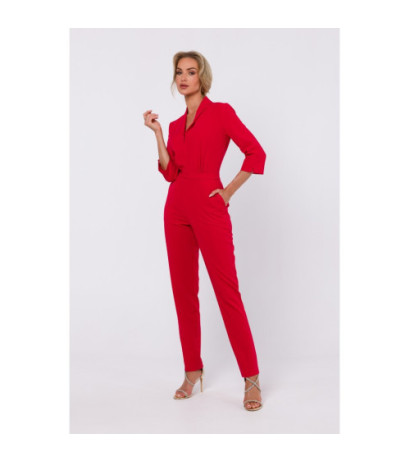 M751 Shawl collar jumpsuit...